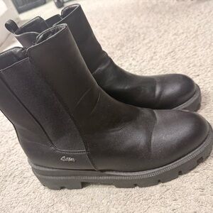 Sugar Black Ankle Boots